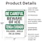 Signmission Safety Culture Sign, 7 in Width, Plastic, Rectangle, Bilingual OS-2PACK-BC-P-710-L-10011 - alternate 3